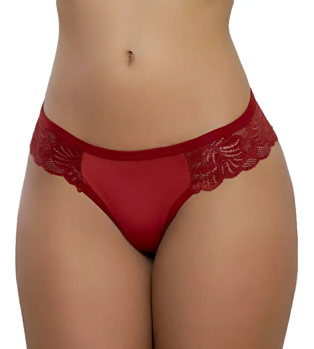 10 Calcinhas Fio Renda Lateral Calcinha Microfibra Atacado